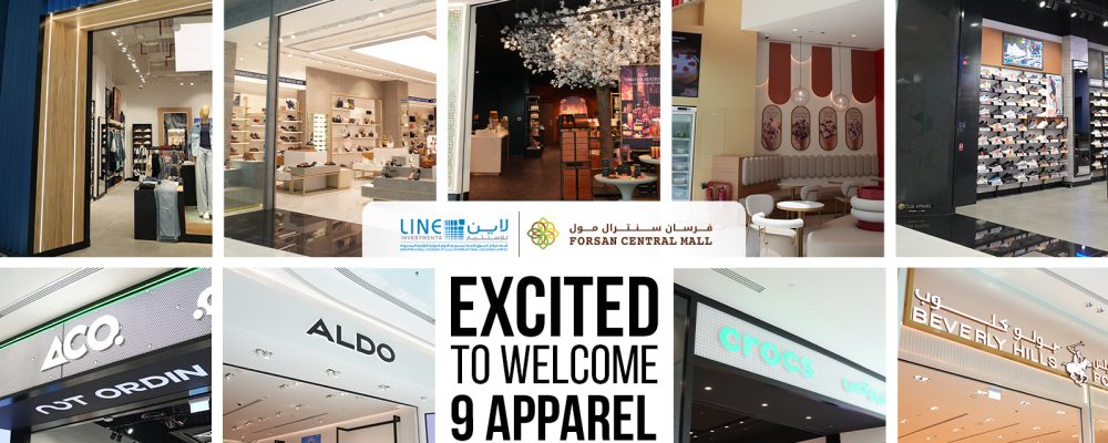 Forsan Central Mall Welcomes Nine International Brands By Apparel Group